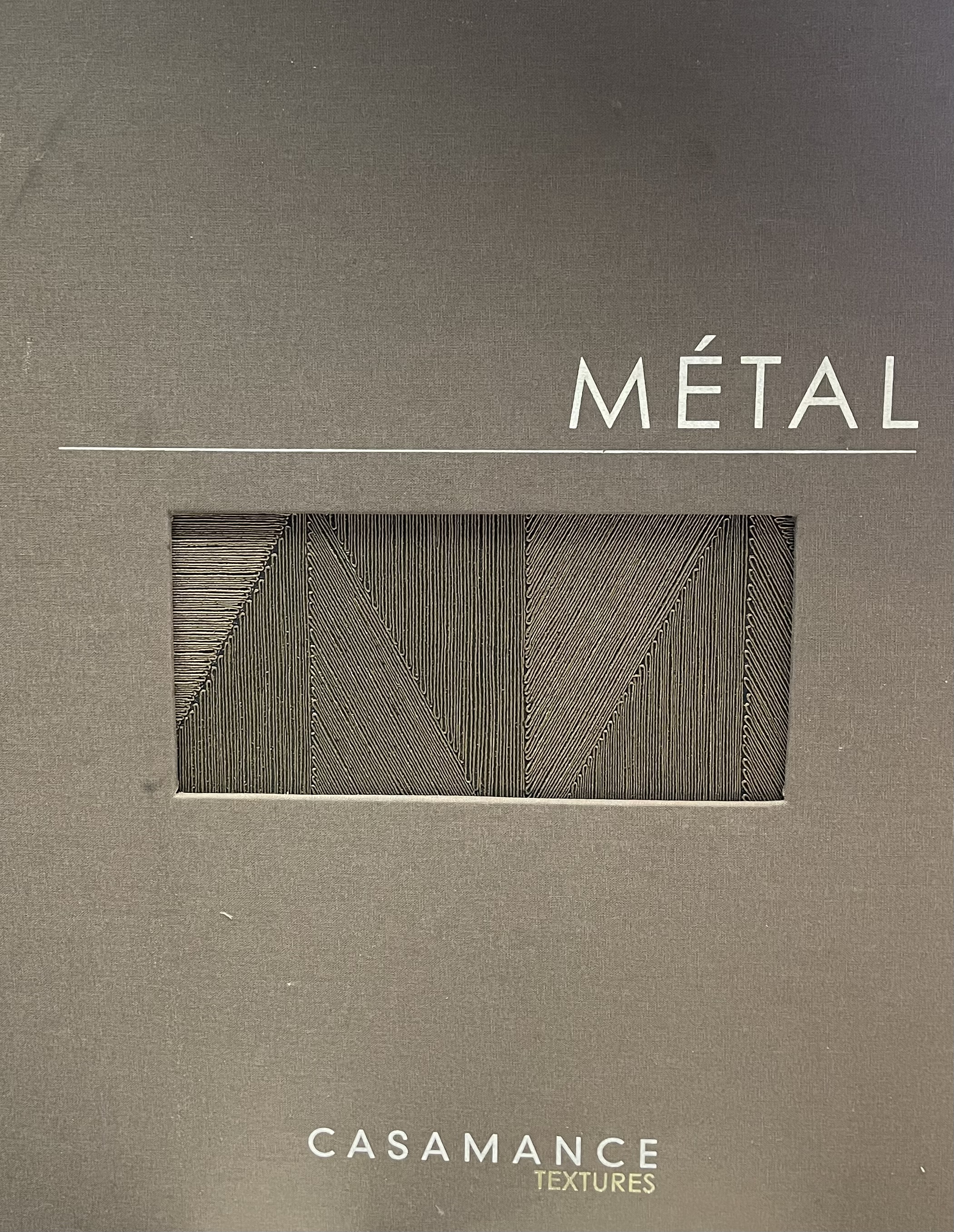 Behang - Textures Metal