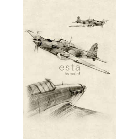 Esta College Airplane Sketches