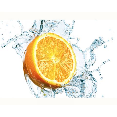 XXL Walpaper Orange in water