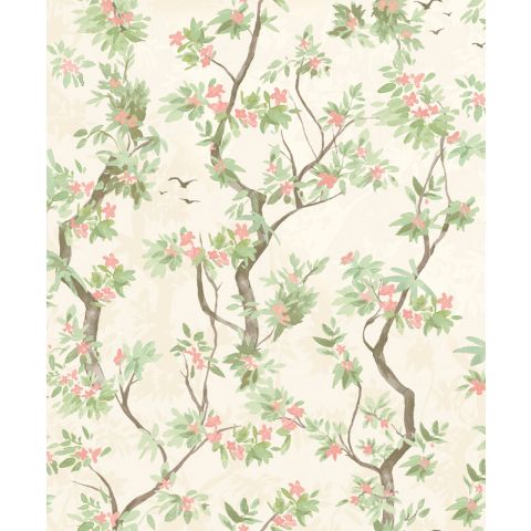 Dutch Wallcoverings First Class - Patagonia Folia Cream Pink 36220