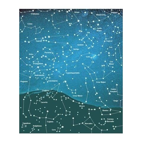 Eijffinger Wallpower Junior - Starry Night Cobalt