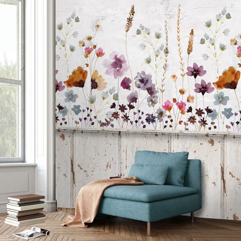 Behangexpresse Colorful Florals & Retro - MeadowFloral Lambri