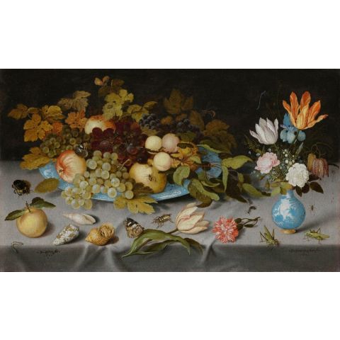Dutch Wallcoverings Painted Memories II Flowers & Fruit 8055