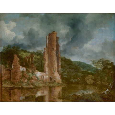 Dutch Wallcoverings Painted Memories II Landscapes with the Ruins of the Castle of Egmond 8077