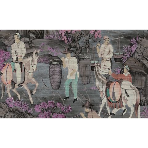 Arte Décors & Panoramiques - Toile de Tibet 97690 Pink Blossom