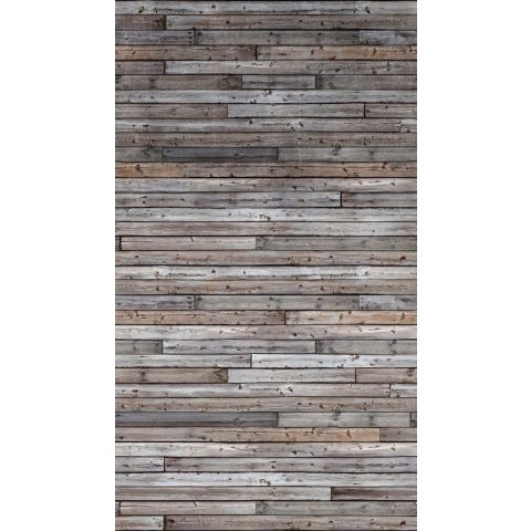 Dutch Wallcoverings One Roll One Motif - Horizontal Wood A34801