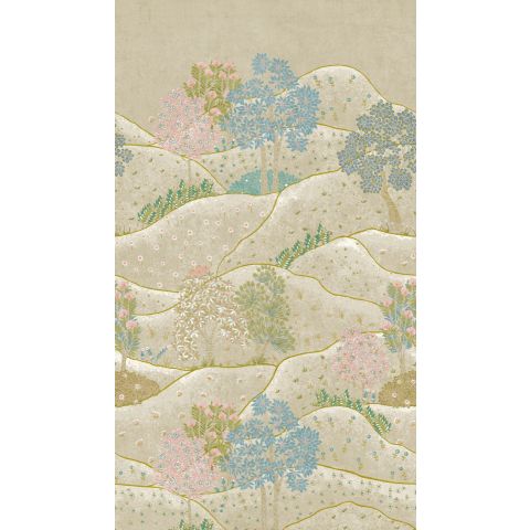 GRANDECO YOUNG EDITION MURAL NATURE - WHIMSY SCENE TAUPE ML1801(repeatable)