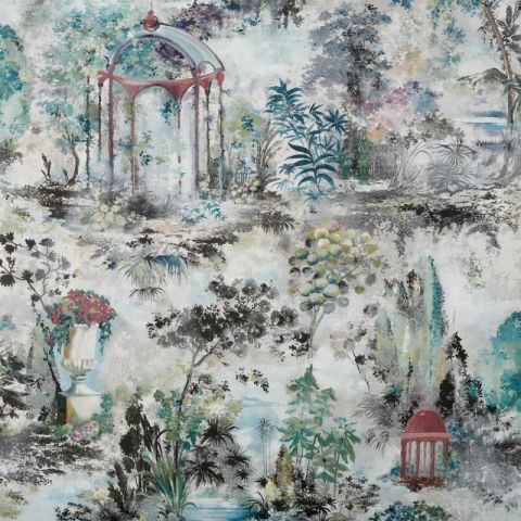 1838 Wallcoverings Pavilion - Pavilion Fern 2109-153-04