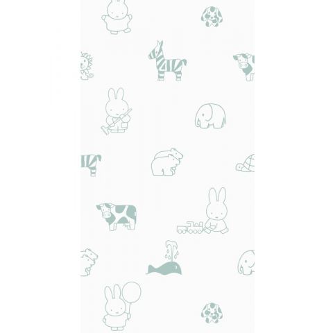 Nijntje - Miffy Animals Green WP-504