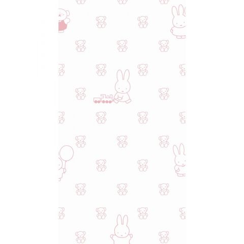 Nijntje - Miffy Bears Pink WP-511